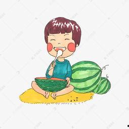 吃瓜 西瓜绘,西瓜绘里的甜蜜时光